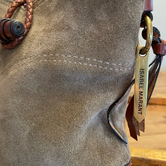 NWT Isabel Marant Taggy Bag Khaki Authentic - Picture 11 of 11
